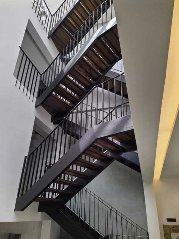 steel staircase project